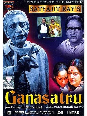 Ganasatru (An Enemy of the People) by Satyajit Ray (DVD with English Subtitles)