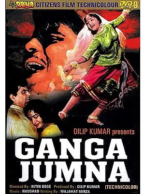 Ganga and Yamuna: A Dramatic Story about Two Brothers on the Opposite Sides of the Law (Hindi Film DVD with English Subtitles) (Ganga Jumna)