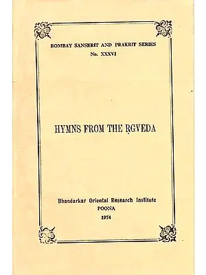 Hymns From the Rgveda (With Sayana’s Commentary, A Rare Book)