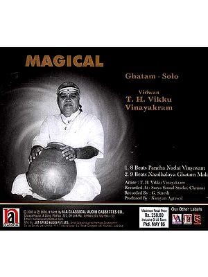 Magical Ghatam-Solo An Instrumental from India (Audio CD)
