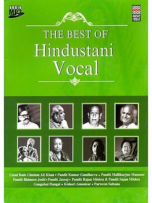 The Best of Hindustani Vocal: Nearly Seven Hours of Music (MP3 CD)