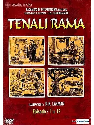 Tenali Rama (Episodes: 1 to 12) (DVD Video with English Subtitles) | R.K. Laxman   Big Home Video (2008)