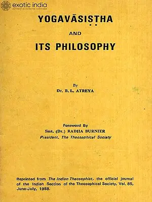 Yogavasistha and its Philosophy