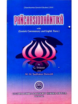 Panchasiddhantika: The Astronomical Work of Varaha Mihira
