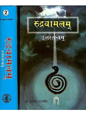 रुद्रायामलम् (उत्तरतन्त्रम्) Rudrayamal Tantra (Uttaratantram) (Two Volumes)