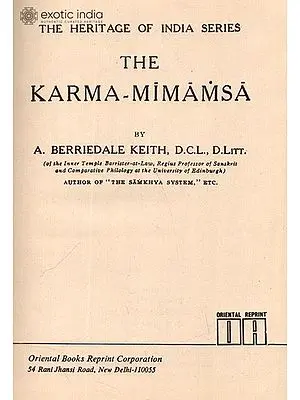 The Karma-Mimamsa