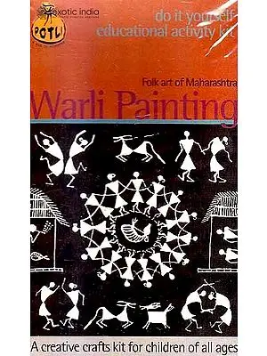 Warli Painting Folk Art of Maharashtra (Do it Yourself Educational Activity kit)