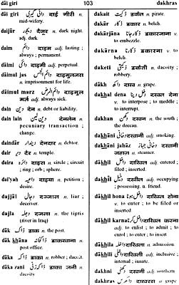 Urdu (Romanised) – Hindi-English Dictionary (English Alphabetical Order ...