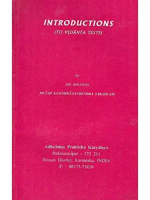 Introductions to Vedanta Texts