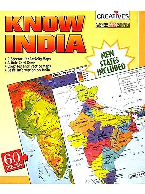 Know India <br>(An Activity Pack with Puzzles to Build; Quizzes to Solve; Maps to Colour and a Lot of Information about India): For Ages Nine and Up