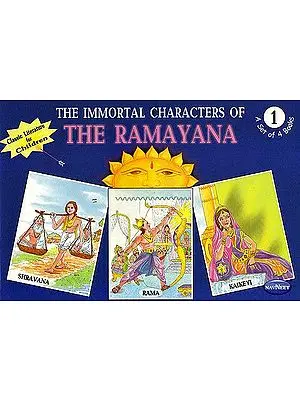The Immortal Characters of The Ramayana (Classic Literature for Children) (Set of 4 Books)
