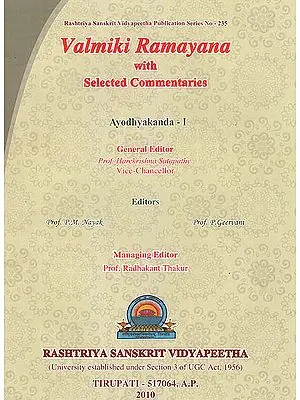 Valmiki Ramayana: Ayodhyakanda - Volume I ( (With Sanskrit Text, Roman Transliteration, Word-to-Word Meaning and English Translation))