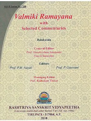 Valmiki Ramayana: Balakanda (With Sanskrit Text, Roman Transliteration, Word-to-Word Meaning and English Translation)