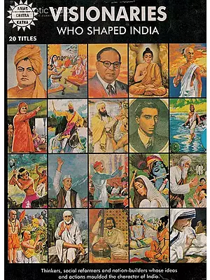 Visionaries Who Shaped India (Collection of 20 Comics)
