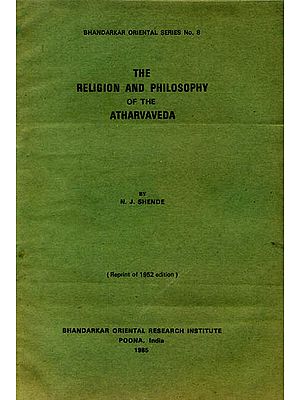 The Religion and Philosophy of the Atharvaveda (Old and Rare Book)