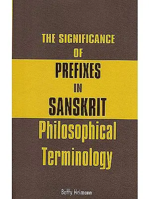 The Significance of Prefixes in Sanskrit Philosophical Terminology