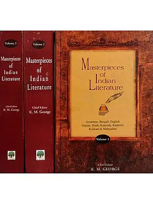 Masterpieces Of Indian Literature (Set of 3 Volumes)