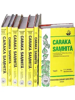 Caraka Samhita (Critical Exposition Based On Cakrapani Datt's Ayurveda Dipika) (Set of 7 Volumes)