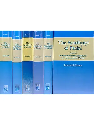The Astadhyayi of Panini (Set of Six Volumes) (Transliteration and English Translation)