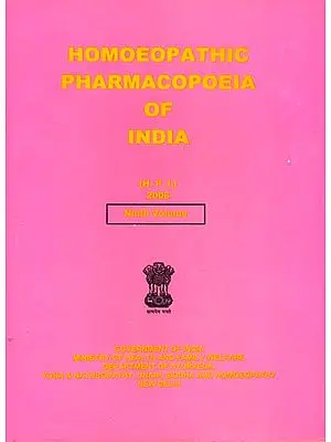 Homoeopathic Pharmacopoeia of India