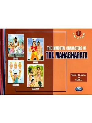 The Immortal Characters of The Mahabharata (Classic Literature For Children) (Set of 5 Books)