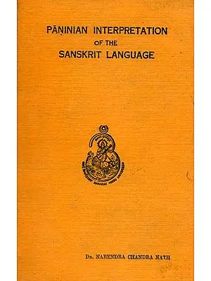 Paninian Interpretation of The Sanskrit Language - With Transliteration (A Rare Book)