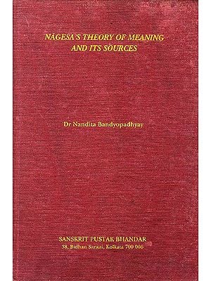 Nagesa's Theory of Meaning And Its Sources (A Critical Analysis of Some Basic Ideas)