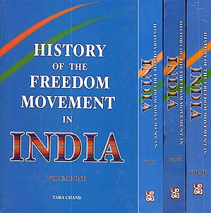 History of the Freedom Movement in India (Set of 4 Volumes)