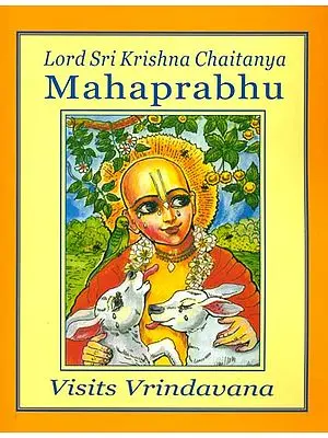 Lord Sri Krishna Chaitanya Mahaprabhu Visits Vrindavana (Coloring Book)