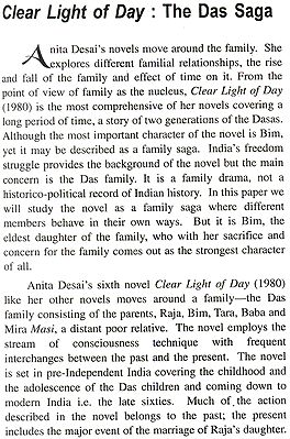 Ripples and Waves Novels of Anita Desai