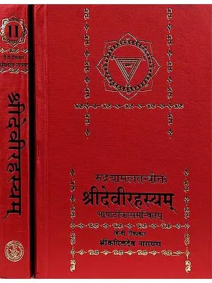 Shri Devi Rahasyam from the Rudrayamal Tantra (Set of 2 Volumes)