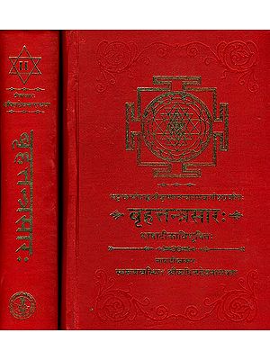 बृहत्तन्त्रसार (संस्कृत एवम् हिन्दी अनुवाद): Brihat Tantra Sara (Set of 2 Volumes)