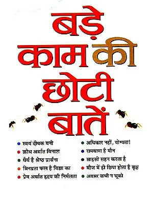 बड़े काम की छोटी बातें: Little Things That Mean Much Thought for The Day