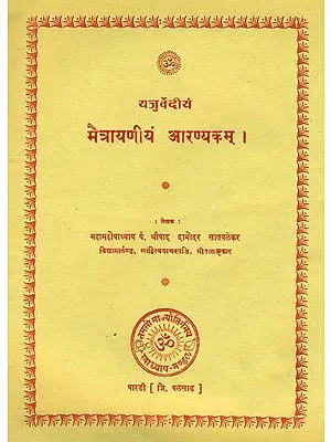 मैत्रायणीयम् आरण्यकम्: Yajurvediyam Maitrayaniyam Aranyakam - A Rare Vedic Text