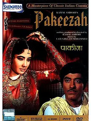 Pakeezah (The Pure): A Masterpiece of Classic Indian Cinema  (Hindi Film DVD with Subtitles in English, Arabic, French and Spanish) - Filmfare Award Winner for Best Art Direction