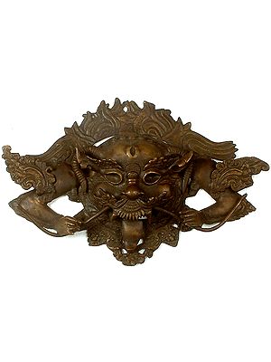 Auspicious Kirtimukha Wall Hanging Mask