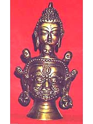 Buddha and Maha Kaal