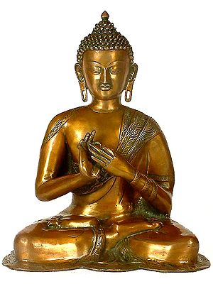 Buddha in the Dharmachakra Mudra
