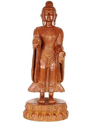 30" Large Size Buddha, The Universal Teacher In Brass | Handmade | Made In India