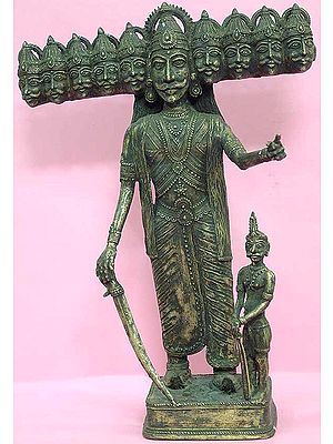 Dashanana, or the Ten Headed Demon King of Lanka