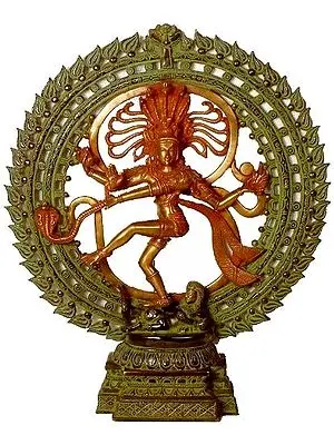 23" Nataraja Brass Statue | Handmade Religious Figurine