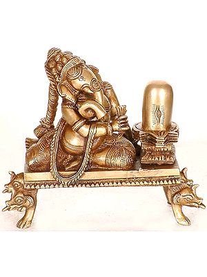 Ganesha and the Shiva Linga