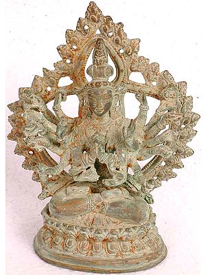 Japanese Durga (Juntei Kannon or Chandi)