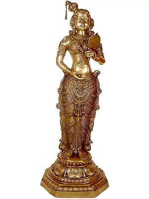 Large Size  Looking Into The Mirror (Shringar)