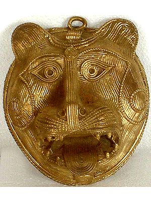 Narasimha Wrathful Wall Hanging Mask (Tribal)