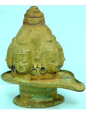 Panch-mukha, or Ishan Shiva