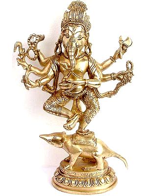 Six-Armed Dancing Ganesha