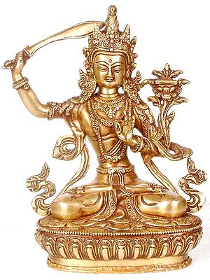 Tibetan Buddhist Deity Bodhisattva Manjushri