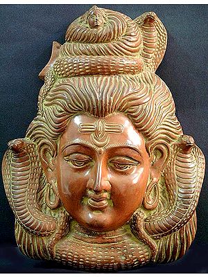 The Trinetra Shiva Head