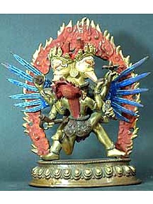 Two-Headed Garuda Yab-Yum